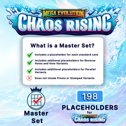 Chaos Rising - Pokémon Master Set - Placeholder Kit