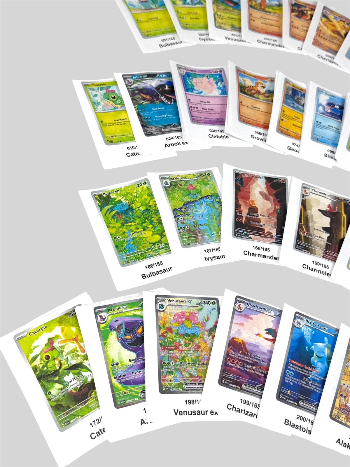 Scarlet & Violet 151 Complete Set Placeholder Kit