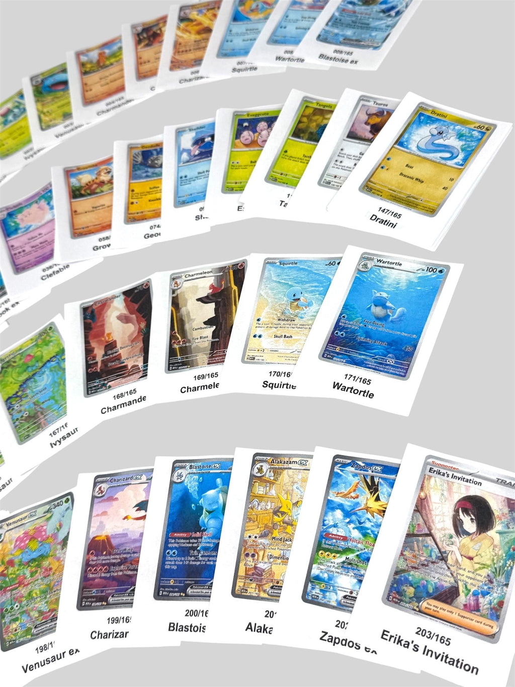 Scarlet & Violet 151 Complete Set Placeholder Kit